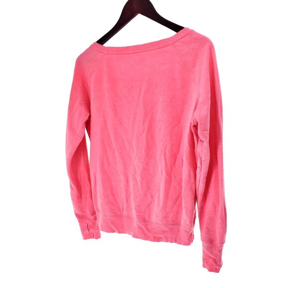 Xersion S Performancewear Neon Pink Activewear Long Sleeve Barbiecore Sweatshirt - Picture 10 of 11